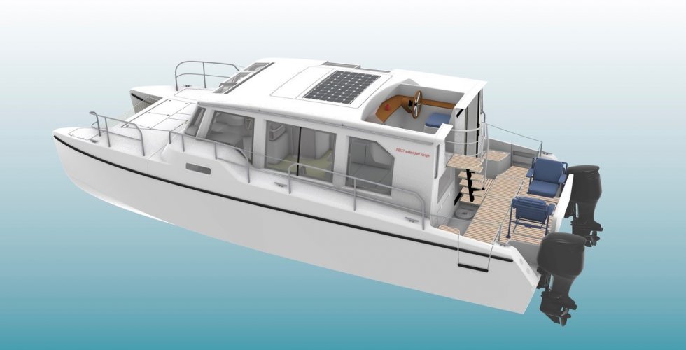 Bader BB37 Motorcatamaran hoofdfoto: 1