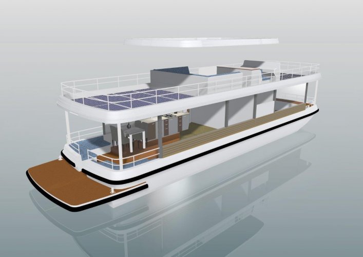 DiviNavi M-420 Houseboat Single Level foto: 12