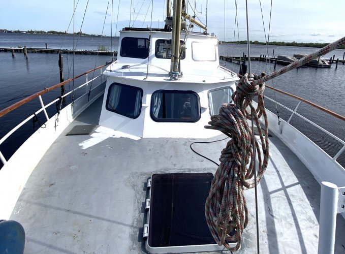 Porsius Motorsailer Varend Woonschip foto: 6