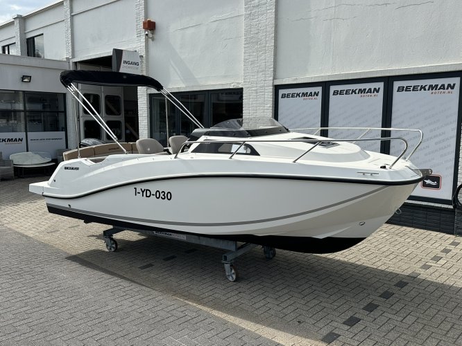 Quicksilver 555 Cabin inclusief Mercury F100 ELPT EFI