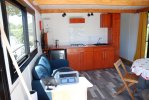 Solar Electrische Houseboat Catamaran Coche Standaard foto: 6