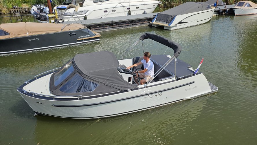 Maxima Boats 630 met Honda 60 pk zeer compleet van bouwjaar 2021!