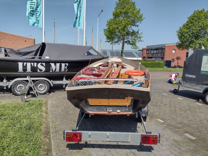 Cornisch Crabber Coble (met Trailer)