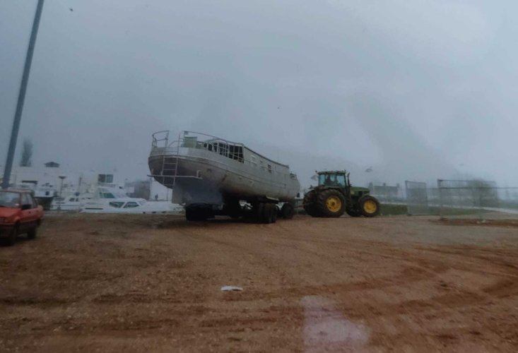 Motorplatbodem Varend Woonschip foto: 53