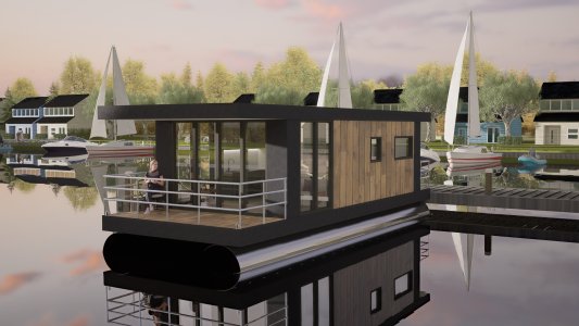 SL Houseboat KerkdrielInclusief Ligplaats