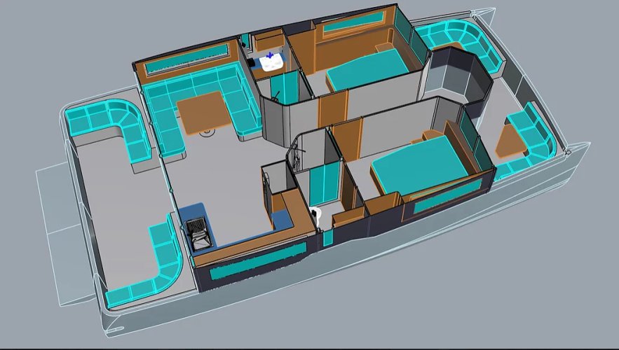 Maison Marine Smart 40 Houseboat foto: 5