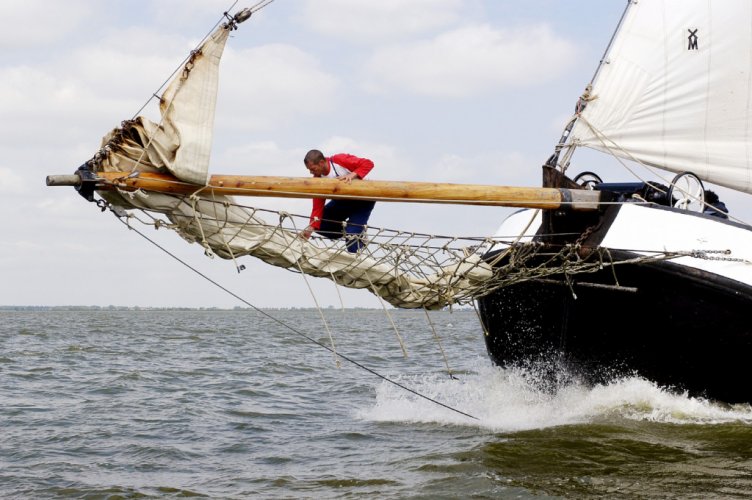 Tjalk Woonschip, bedrijfsschip foto: 12