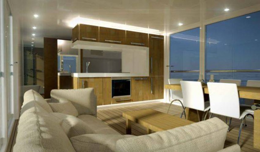 Houseboat The Yacht House 40