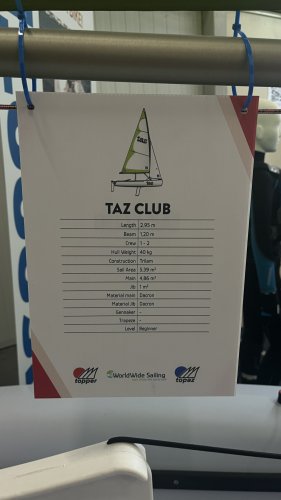 World Wide Sailing  Topper Taz 