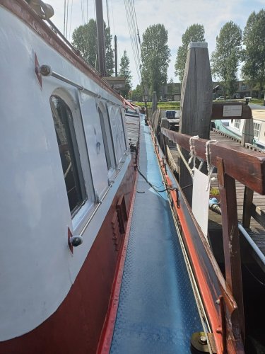 Klipperaak met vaste ligplaats Almere Woonboot foto: 41