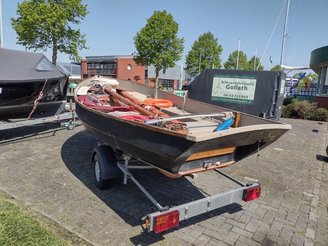 Cornisch Crabber Coble (met Trailer)