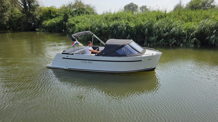 Maxima Boats 630 met Honda 60 pk zeer compleet van bouwjaar 2021!