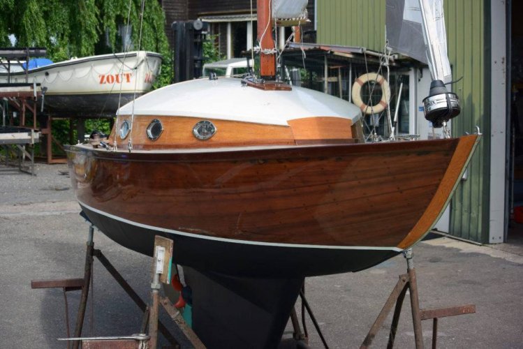 Klassieke zeilboot 7,25m