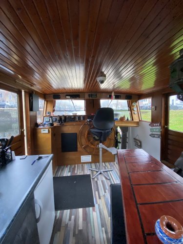 Platbodem Varend Woonschip 22 Mtr CVO foto: 15