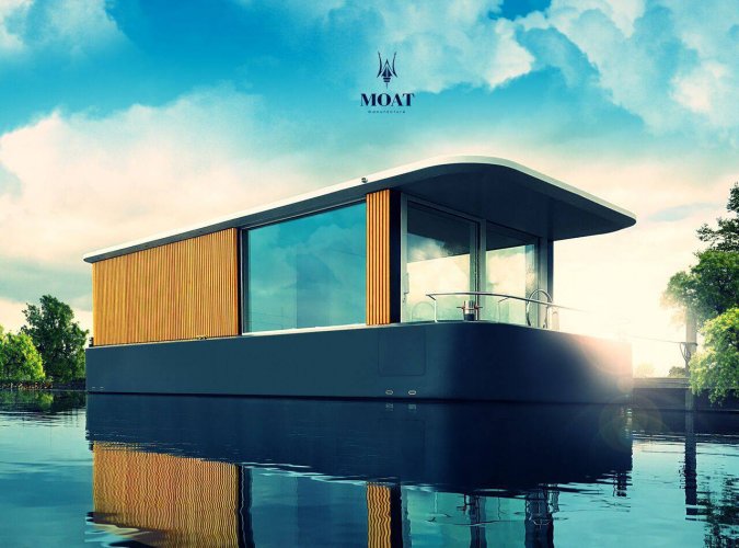 Houseboat MOAT Floating Hotel Room