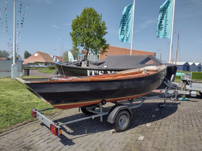 Cornisch Crabber Coble (met Trailer)