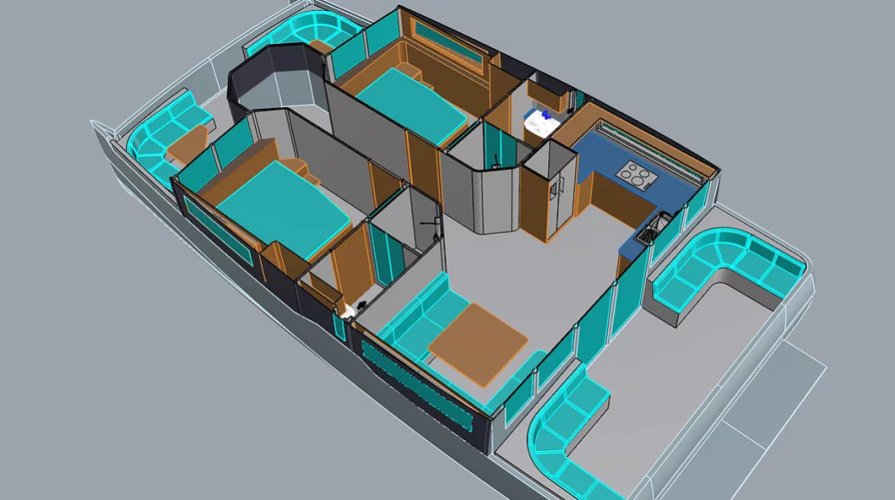 Marine Maison Houseboat Smart 40' Houseboat foto: 7